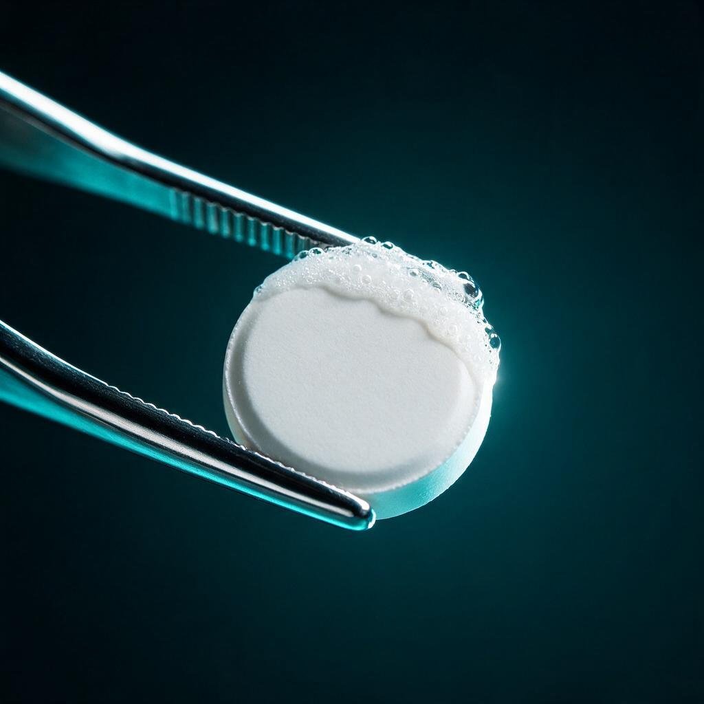 Comprimido sublingual em pinça