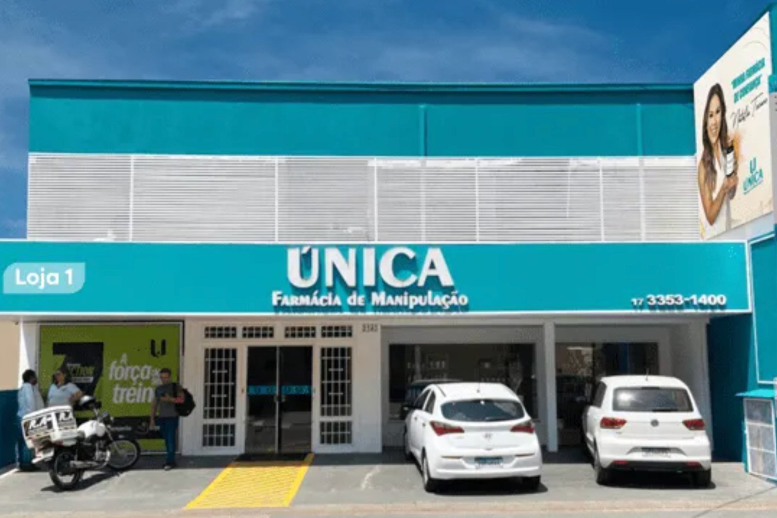 Fachada da Única Centro, Rua Antônio de Godoy, 3143